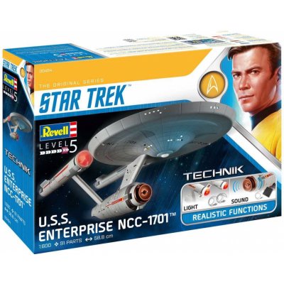 Revell Star Trek USS Enterprise NCC-1701 TECHNIK 1:600