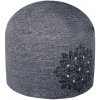 RDX Jesenná čiapka Mandala s kamienkami Šedá