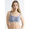 Podprsenka Sloggi Zero Feel Bliss Top modrosivá XL
