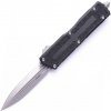 Microtech SCARAB II GEN III D/E STONEWASH STANDARD BLACK 1280-10