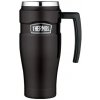 Thermos Style - vodotesný termohrnček s madlom 470 ml - matný čierny-v ext. sklade