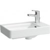 Laufen Pro S - Umývadielko, 48x28 cm, 1 otvor na batériu vpravo, s LCC, biela H8159544001041