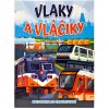 Foni Book Vlaky a vláčiky maľovanka so samolepkami