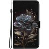PROTEMIO 86616 ART Peňaženkový kryt pre OnePlus Nord 4 5G BLACK ROSE