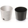 Prosperplast Kvetináč FUSU II biely, variant 25 cm