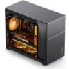 Jonsbo D31 MESH Micro-ATX Gehäuse TempeČervená Glass - Čierna - Gehäuse - Micro/Mini/Flex-ATX