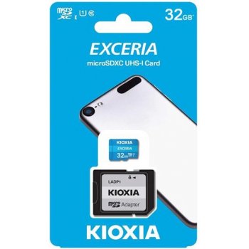 KIOXIA Exceria microSDHC Class 10 32 GB LMEX1L032GG2