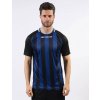 SHIRT TRATTO NERO/AZZURRO Tg. M