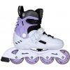Powerslide Khaan Junior NXT White ADJ detské kolieskové korčule - 4x, 64, EU 27-30