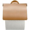 Duravit Starck T - Držiak toaletného papiera s krytom, kefovaný bronz 0099400400