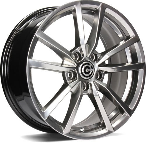 Carbonado Voltage 7,5x17 5x112 ET45 diamond hyper black