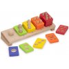 Wonderworld Drevená skladačka farebné počty