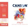 Canson Acrylic Skicár v lepenej väzbe 24 x 32 cm, 400 g, 10 listov