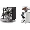 Rocket Espresso Mozzafiato FAST V, black + Eureka Mignon Specialita Smart, CR white