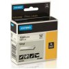 páska DYMO 18444 PROFI D1 RHINO Black On White Vinyl Tape (12mm) S0718600