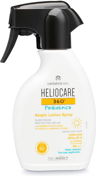 Heliocare 360° Pediatrics opaľovací spray pre deti SPF50 250 ml