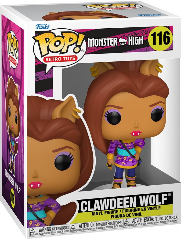 Funko Pop! 116 Monster High Clawdeen Wolf