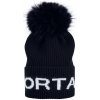 Dámska čiapka Sportalm 1829818716 Black/Snow White