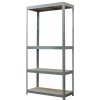 Regál Racks, kovový, MDF, 4 police, 750x300x1500 mm, max. 150 kg/polica (2212472)