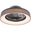 Trio R62662111 LED stropné svietidlo s ventilátorom Farsund 1x30W | 2200lm | 3000 - 6500K - oddelené vypínače, diaľkové ovládanie, stmievateľné, 3 rýchlosti, časovač, nočný režim, šedá
