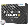 Callaway Chrome Tour X Triple Track 24 biele 3 x 3 ks