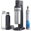 Brita sodaTRIO Carbonator Set čierna / výrobník sódy / 1x CO2 plyn / 1x sklenená fľaša / 1x nerezová fľaša (118 341)