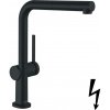 Hansgrohe Talis M54 - Drezová batéria, s výsuvnou koncovkou, matná čierna - 72860670