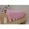 Chránič na posteľ Ourbaby - Jersey - Ružový 50 cm