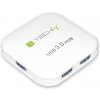 TECHLY HUB USB 3.0 Super-Speed ??4 Ports, biele IUSB3-HUB4-WH