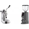 La Pavoni Stradivari Professional Lusso + Eureka Atom W 65, grey