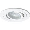 RENDL PASADENA GU10 R zápustná biela 230V GU10 50W R14102