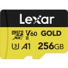 Pamäťová karta Lexar microSDXC GOLD 256GB (LMSGOLD256G-BNNNG)