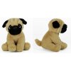 Plyšový mops 17 cm - plyšové hračky