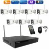 Amiko Wifi 7 kamerový set, 5Mpix, Ai, Dl, Tube (3501K7) (Amiko)