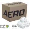 Salming Aero Floorball White 200-pack