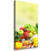 Vertikálny foto obraz na plátne Zelenina a ovocie 50x100 cm