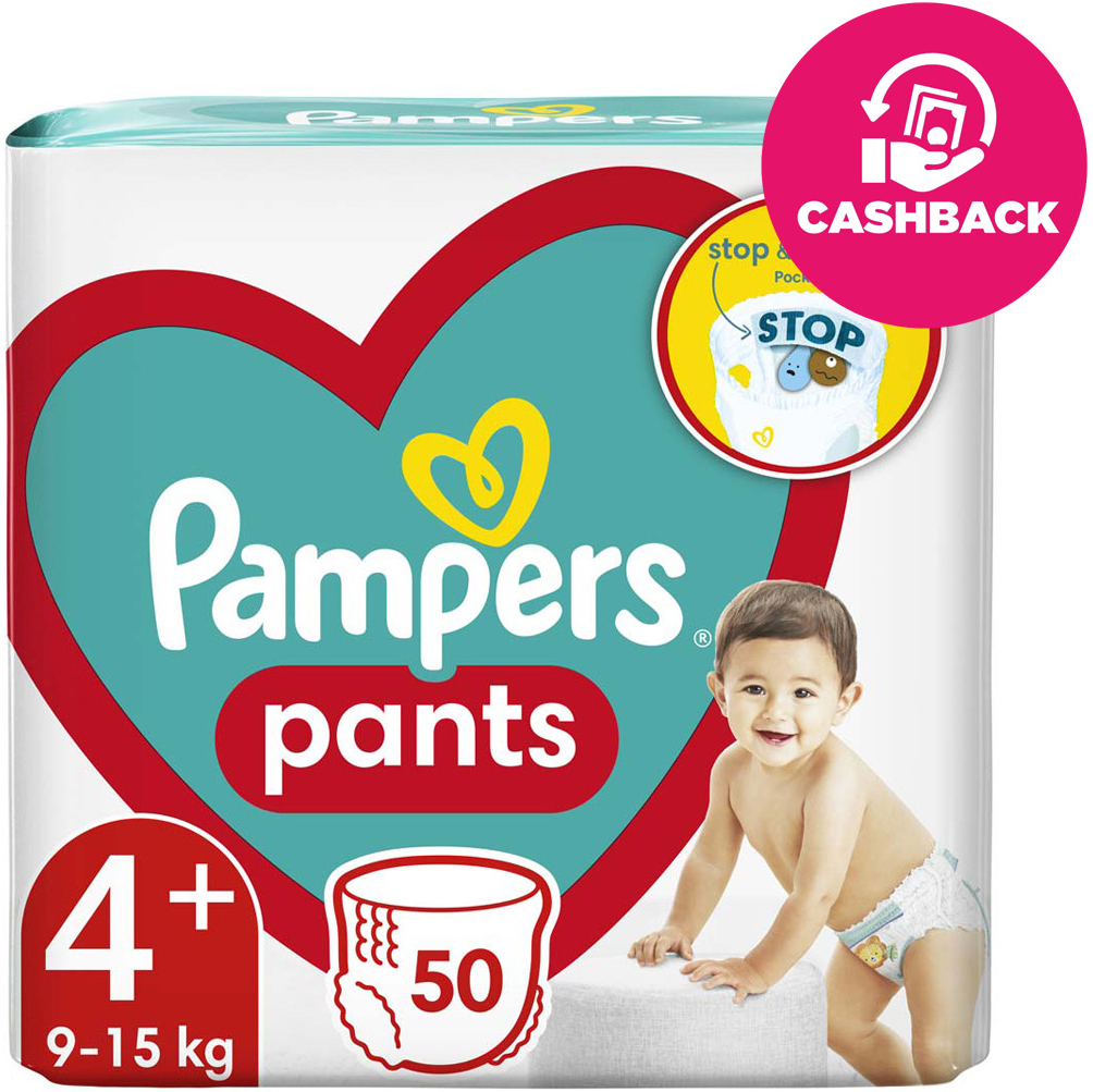 Pampers Active baby Pants 4+ 50 ks