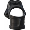 Pipedream Fantasy C-Ringz Rock Hard Ring & Ball Stretcher, čierny elastický krúžok na penis a semenníky