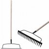 Hrable záhradné Strend Pro R101, 18 zubé, drevená násada 1600mm