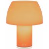 Nemo LED dobíjacia stolná lampa Lorosae, oranžová, sklo, IP54, USB - LOR LWA 11