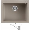 Elleci QUADRA 110 G43 holubia sivá + Deante CORIO BFC 060M chróm