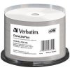 VERBATIM DVD-R(50-Pack)Vreteno/Printable/16x/4.7GB/ŠIROKÝ POTLAČITEĽNÝ POVRCH NON-ID