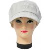 Dámska baretka so šiltom - Menčester Farba: Biela, Veľkosť: UNI
