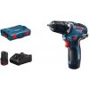 Aku vŕtací skrutkovač Bosch GSR 12V-35 L-Boxx (2x3,0Ah) 06019H8002