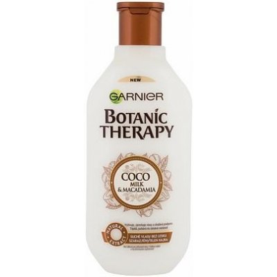 Garnier Botanic Therapy Coco Milk & Macadamia 400 ml vyživující a zjemňující šampon pro podporu vlasů pro ženy