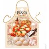ITATI Zástera pizza (kuchynská zástera s motívom pizza)
