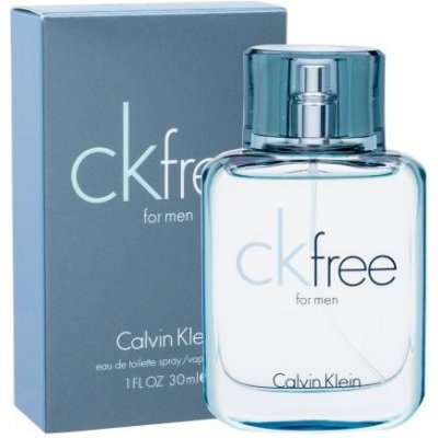 Calvin Klein CK Free For Men 30 ml Toaletná voda pre mužov