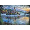 Norimpex diamantové maľovanie Zámok na ostrove 30 x 40 cm