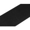 Nízkoprofilový suchý zip háček + plyš šíře 10 cm METRÁŽ - černá
