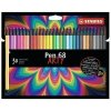 Fixa STABILO Pen 68 súprava 30 ks v kartónovom puzdre ARTY
